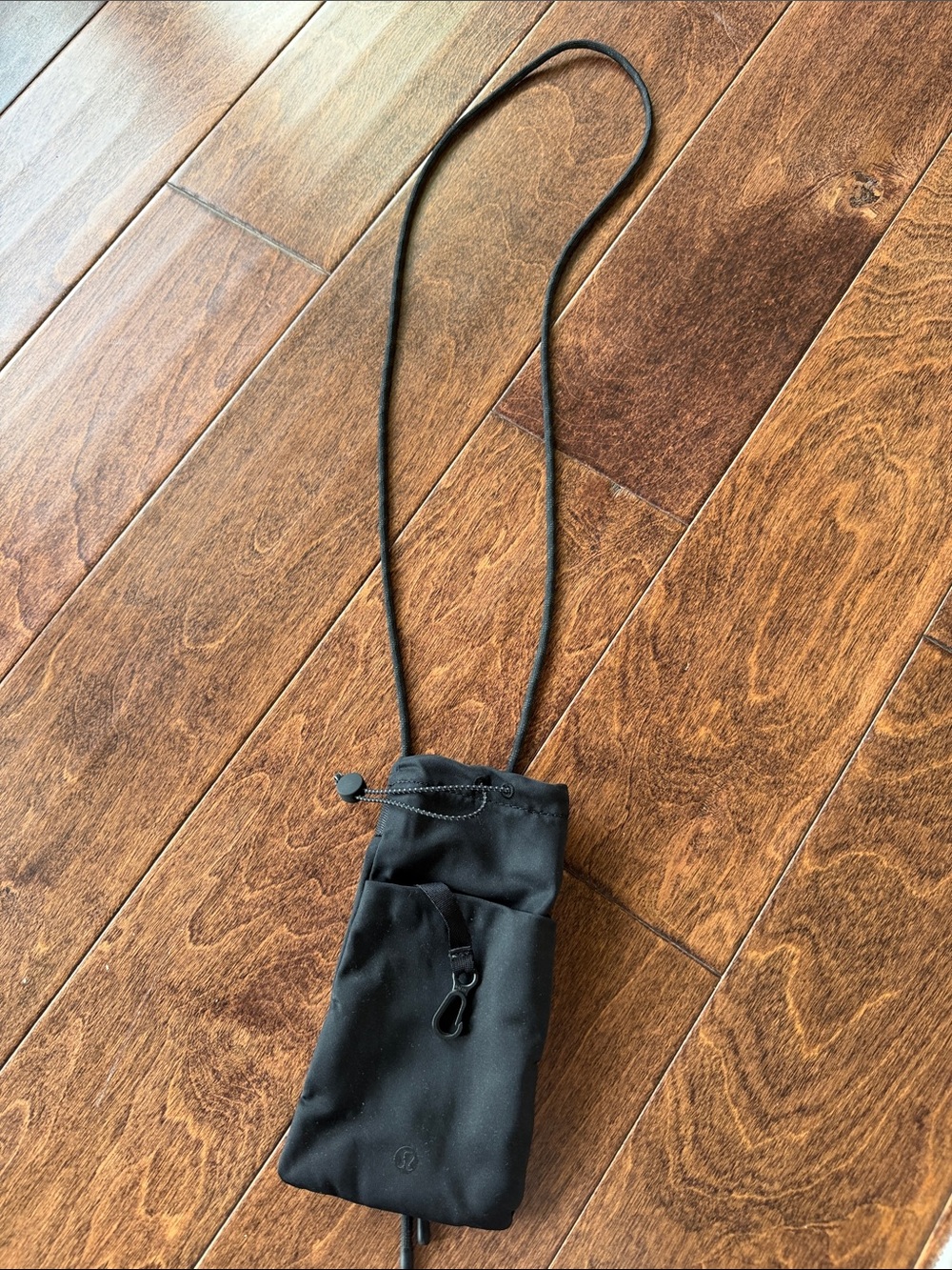 Lululemon Black Crossbody Phone Pouch